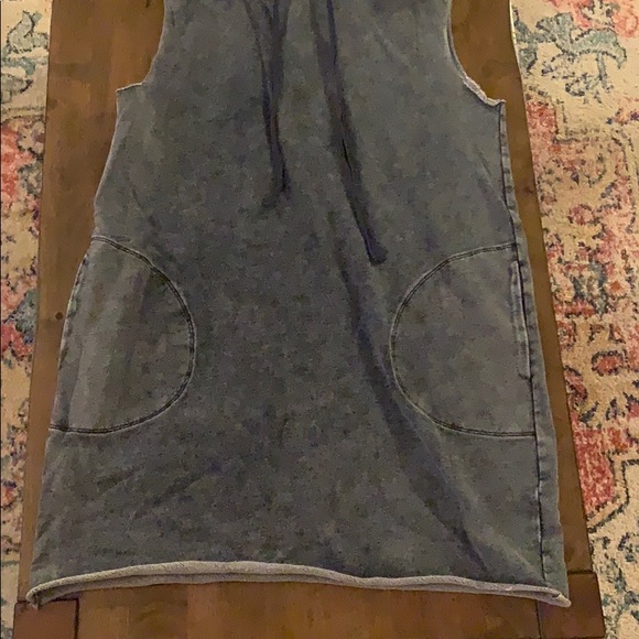 Umgee Cutoff Hoodie Dress - Picture 4 of 7